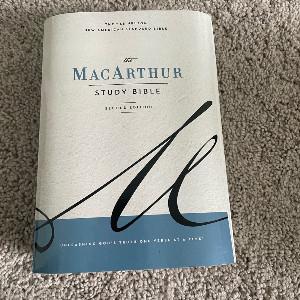 New MacArthur Study Bible